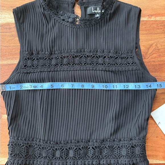 Lulu's Black Mini Dress - Picture 4 of 7